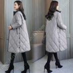 ロングコート レディース 冬 大きいサイズ ベンチコート 中綿コート ダウンジャケット ダウンコート 着痩せ 無地 冬服 軽量 防寒 厚手 アウトドア 通勤 冬服
