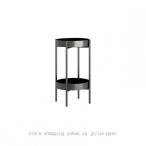 フラワーラック 観葉植物 加湿器台 2段 フラワースタンド 縦型 スリム 省スペース 植木 鉢 玄関 ガーデンスタンド 小タイプ リビング スチールラック 室内