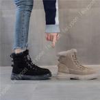 スノーブーツ レディース おしゃれ ムートンブーツ レディース 防寒靴 スニーカー 裏起毛 ハイカット 裏ボア 防滑 保温 ウィンターブーツ 雪靴 冬用 軽量 防寒
