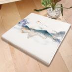 クッション 低反発 北欧 座布団 フ�