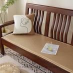 籐シーツ 座布団 冷感 ソファ 冷却マット 暑さ対策 敷きパッド 座面カバー 座ぶとん 座布団 籐マット クール 天然 涼み 接触冷感 ラグマット 冷感マット