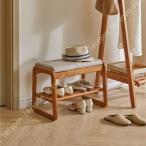  вход bench 2 ступенчатый место хранения bench натуральное дерево производства сиденье подушка высота отталкивание обувь inserting вход табурет обувь подставка обувь полки стойка для обуви тонкий модный салон . внизу living салон 