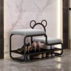  вход bench вход стул 2 уровень обувь подставка подушка сиденье имеется поясница .. длина стул вход табурет обувь полка стойка для обуви низкий место хранения bench выдерживаемая нагрузка 150kg компактный 