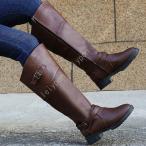 エンジニアブーツ ロングブーツ ロング カジュアルブーツ シューズ 靴 ベルト付き レザー 黒 シンプル キレイ系 ヴィジュアル系 ファッション プレゼント 女性