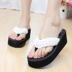 ビーチサンダル シンプル サンダル 厚底 美脚 夏用 ビーサン ベルト 軽い カジュアル 海外セレブ ビーチに リゾートに 痛くない 疲れない おしゃれ かわいい