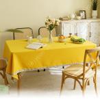 防水 テーブルクロス 北欧風 コットン リネン 撥水 テーブルカバー おしゃれ インテリア用品 多用途 装飾 長方形 撥水加工 無地 すべり止め シンプル 北欧