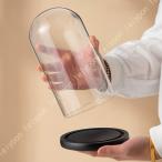  стекло купол довольно большой иен стойка прозрачный стекло покрытие пыленепроницаемый защита для цельный экспонирование ювелирные изделия фигурка . живые цветы изделие прикладного искусства для полка витрины мелкие вещи место хранения интерьер оборудование орнамент настольный экспонирование 