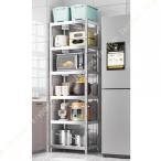 ショッピングスチールラック スチールラック ラック 幅45 奥行35 5段 幅35 スリム おしゃれ 収納 収納棚 棚 オープンラック ステンレスシェルフ 頑丈 キッチンラック レンジラック 隙間