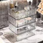  ящик для косметики cosme box косметика место хранения box макияж кейс прозрачный большая вместимость косметика место хранения box стиль косметика место хранения cosme водонепроницаемый ванная уборная 