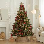 雪化粧 クリスマスツリー 北欧風 おしゃれ ヌードツリー 豪華オーナメント付き もみの木 クラシック 大きい ナチュラル 玄関 モダン 松ぼっくり 飾り