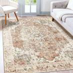 ショッピングモロッコ ヨーロピアン レトロ モロッコ柄 印刷 パターン ラグ マット 簡単お手入れ 汚れ防止 カーペット アイボリー色 暗紫いろ 明るい エスニック