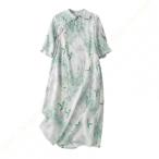  платье в китайском стиле гонки коричневый ina одежда колено длина chi- Pao флаг . коричневый ina One-piece половина длина medium цветочный принт One-piece женский длинный One-piece v шея 