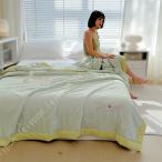 掛け布団ダブル夏用キルトケット肌掛...