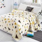 毛布シングル冬厚手暖かいブランケッ...