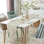 北欧風 テーブルランナー 波 ベッド