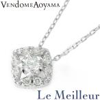 ヴァンドーム青山 ペンダントネックレス ダイヤモンド Pt950 VENDOME AOYAMA 中古 プレラブド 返品OK