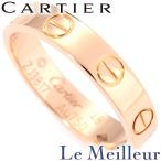 カルティエ ミニラブ リング 指輪 K18PG 8号 Cartier 中古 返品OK