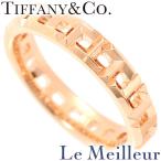 ティファニー T トゥルー ナローリング 指輪 K18 5号 TIFFANY&amp;Co. 中古 プレラブド 返品OK