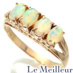 ショッピング15号 リング 指輪 オパール K18 15号 中古 プレラブド 返品OK