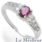 リング 指輪 ルビー 0.40ct ダイヤモンド 0.21ct Pt900 14号 中古 プレラブド 返品OK