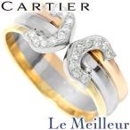 カルティエ Cartier シードゥ リング 指輪 ダイヤモンド K18 12号 中古 プレラブド 返品OK