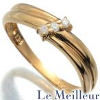 ショッピングused リング 指輪 ダイヤモンド K18 11号 中古 プレラブド 返品OK