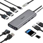 vigoole USB C ハブ 11-in-1 トリプルディ