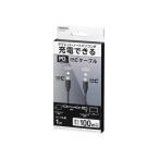 �y�����w��s�zYAZAWA ���U���R�[�|���[�V���� PD100W�Ή��P�[�u�� 1m Type-C PDC010BK PD�[�d�Ή� �d�������̂ݑΉ��\ 20V/5A/�ő�o��100W�܂őΉ�