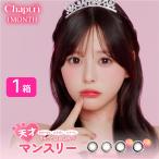Chapun シャプン ワンマンス カラコン 1箱 (1箱2枚) P