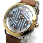 フェンディ 時計 FENDI セレリア メンズ ピンクゴールドコンビ 革 シェル文字盤 80200M クォーツ 保証書 箱 稼動品