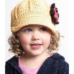 綿100% 春の帽子 つばあり Simply J Crochet