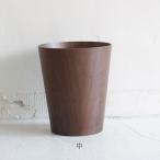 <walnut средний > простой корзина для мусора 
