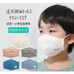 遠州綿紬 洗える マスク キッズサイズ 日本製 子供用 おしゃれ キッズマスク 和柄 遠州織物 浜松 子ども ぬくもり工房 ダブルガーゼ