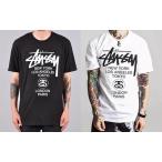 大人気＆ステューシー STUSSY WORLD TOUR TEE Tシャツ 半袖  World Tour T-shirt[並行輸入品]