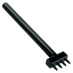 5mmピッチ4連パンチ 1mm穴 ハトメ抜き 連ポンチ レザークラフト 穴あけ工具 手縫い工具