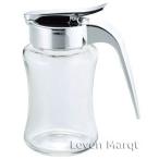 ハニージャー スリム 220ml ガラス製 はちみつポット/調味料入れ/容器