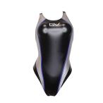 【GRAF VOGEL】 コスチューム水着 レディース コスプレ GV-2100 PU エナメル調 黒シルバー