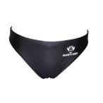 [SWIMHXBY].. купальный костюм мужской boys 180 Basic чёрный одноцветный глянец металлик 