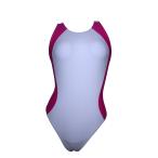 [SWIMHXBY].. купальный костюм женский девушки 283 Basic белый розовый 