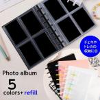 フォトアルバム トレカ チェキ ポケットアルバム 80枚収納可 コレクトブック フォトホルダー 推し活グッズ ミニアルバム リフィル レフィル