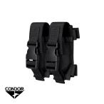 CONDOR 191193-002 BELT TQ POUCH (2 PCS/PACK) BLACK