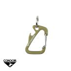 CONDOR 221201-029 CARABINER KEYCHAIN (1PCS/ PACK) FDE
