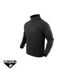 CONDOR 607-002 QUARTER ZIP PULLOVER BLACK (L) (M) (S) (XL)