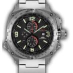MTM WATCH COB-TS7-BLCK-MBTI Cobra Silver - Black Dial - Tit Band