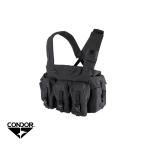 CONDOR CR-002 7 POCKET CHEST RIG BLACK