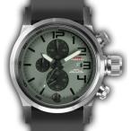 MTM WATCH HC3-SS4-GREY-GR2S-A Hypertec Chrono 3A Silver Grey Dial - Grey Rubber II- Silver Buckle