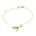 アリータ ALIITA MARTINI CHAIN BRACELET 9KYG×GRエメラルド マティーニモチーフ ブレスレット 9KYG