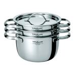 ショッピングVita ビタクラフトVita Craft ミニパンセット [2800] 両手ナベ0.8、1.5、2.1リットルふた付