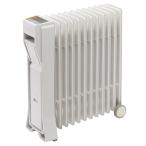 ユーレックス オイルヒーター 1500W LFX12EH(IW) 省エネ 換気不要 オイル交換不要 3年保証 日本製 タイマー 安全