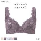 ワコール コンフォートフィット ブラジャー 3/4カップ 脇をやさしくおさえる ラゼ 11グループ(B C)BFA411